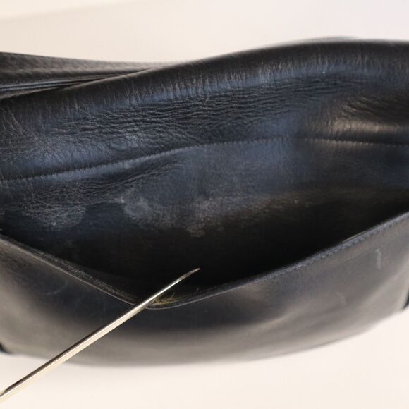 Frank Clegg Handcrafted Smooth Leather Flap Crossbody Shoulder Handbag Purse - Picture 9 of 16